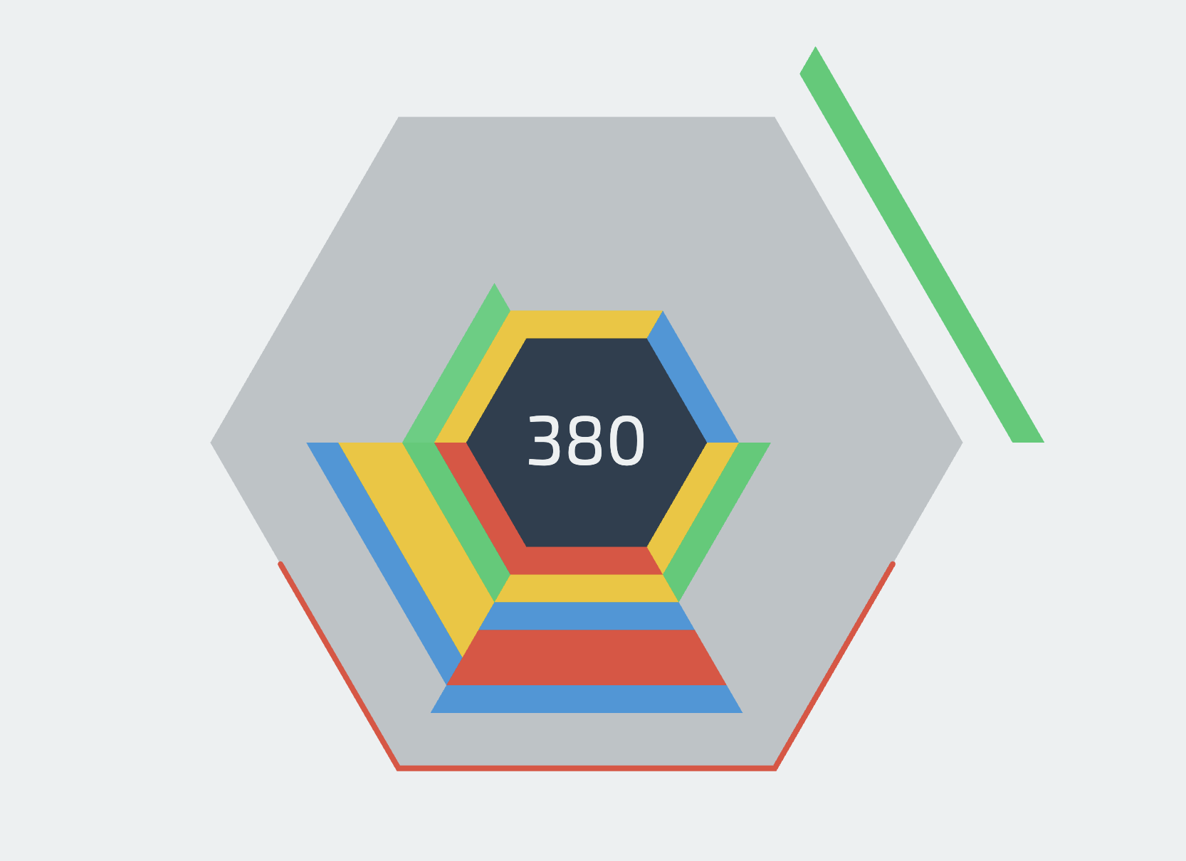 Hextris - Hexagonal Focus Flow | Color-Matching Zen