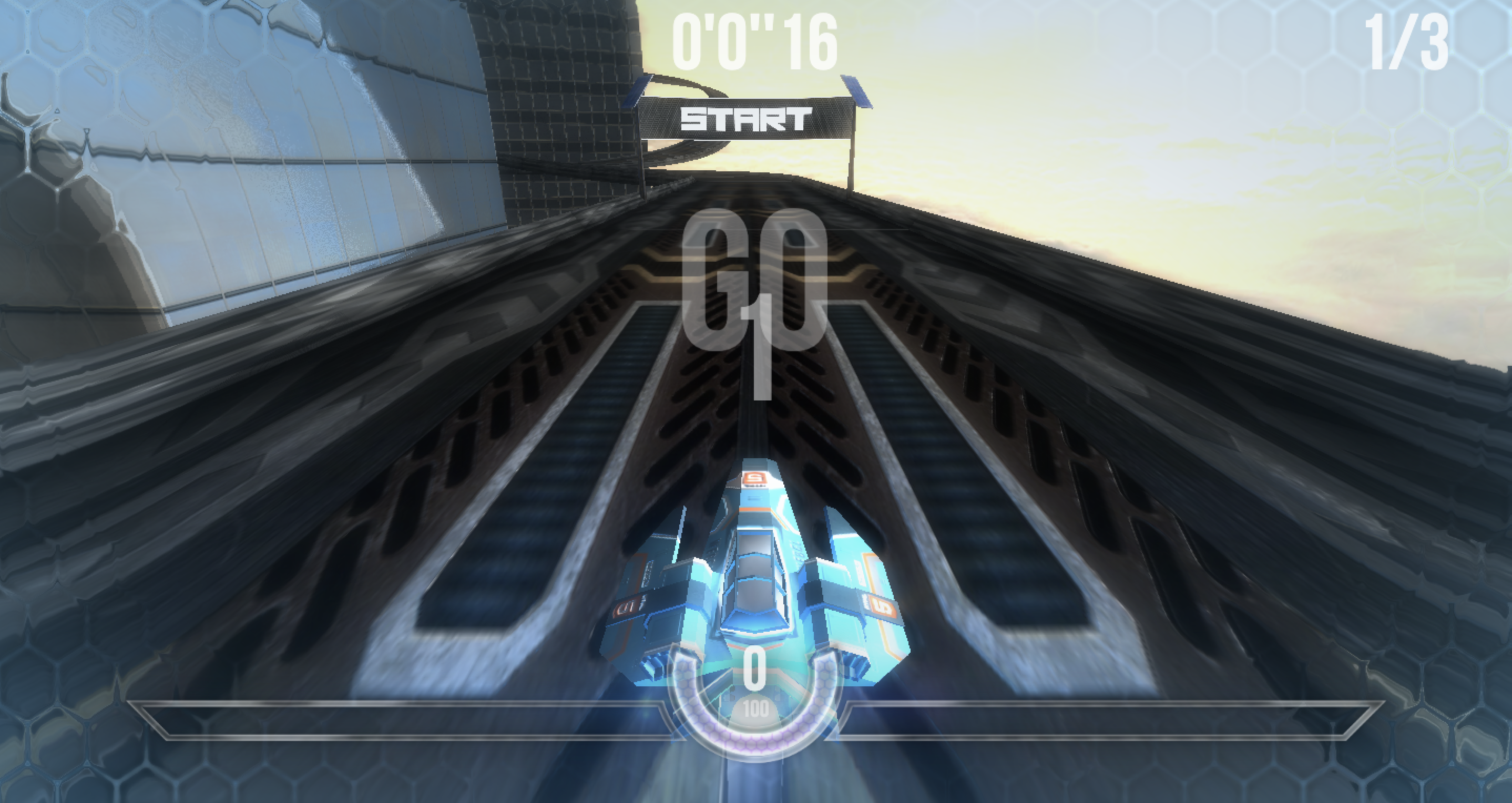 HexGL Game Preview